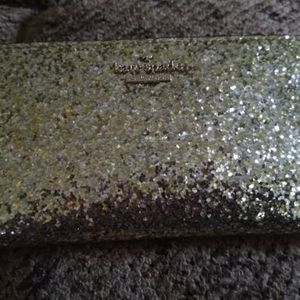 Kate Spade Glitterbug Stacy Gold Wallet